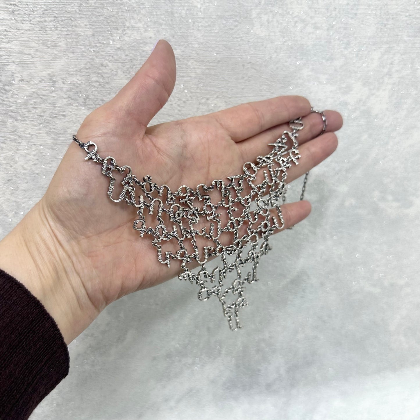 Armenian Alphabet Necklace Sterling Silver 925 | Armenian Jewelry | Armenian Gifts by Garust