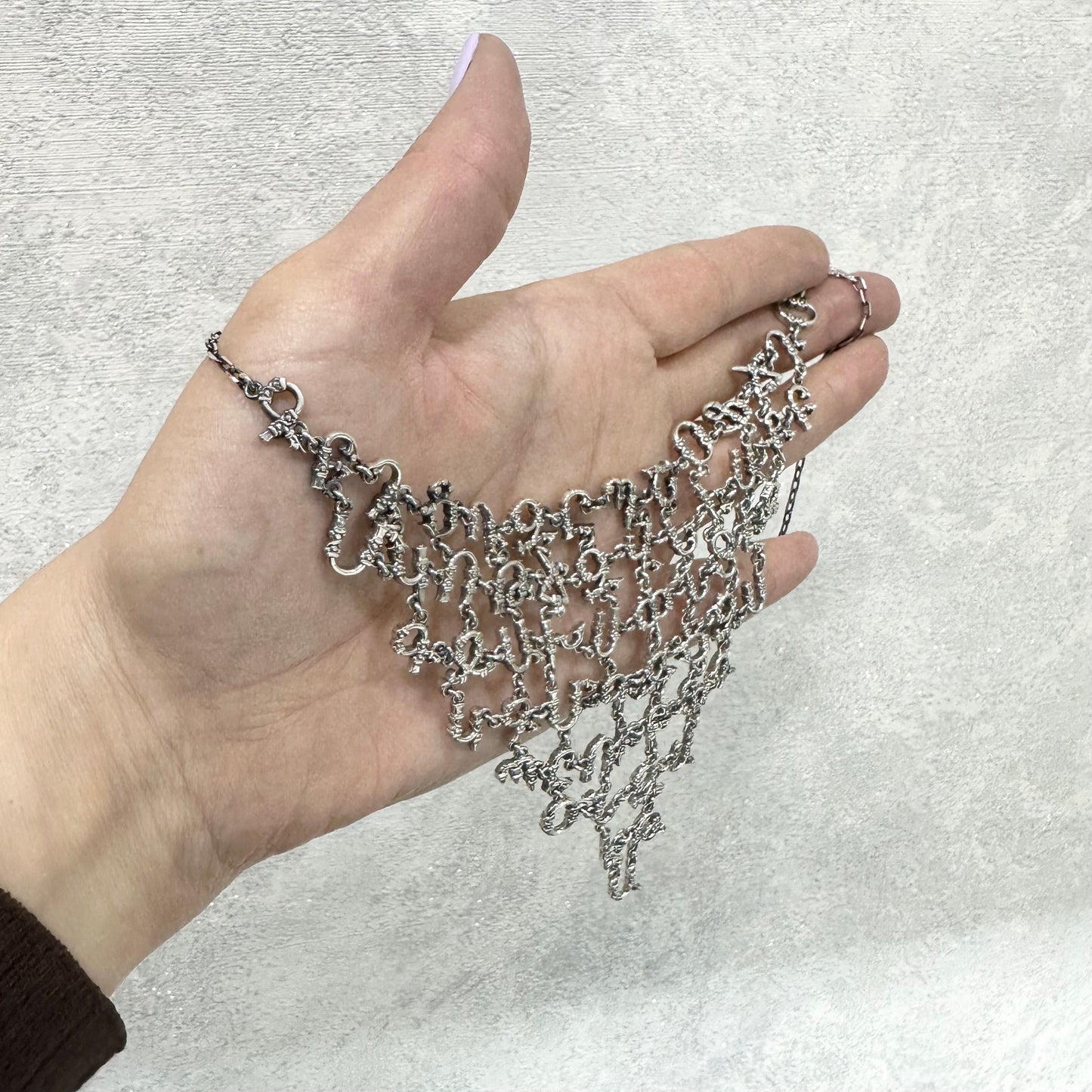 Armenian Alphabet Necklace Sterling Silver 925 | Armenian Jewelry | Armenian Gifts by Garust