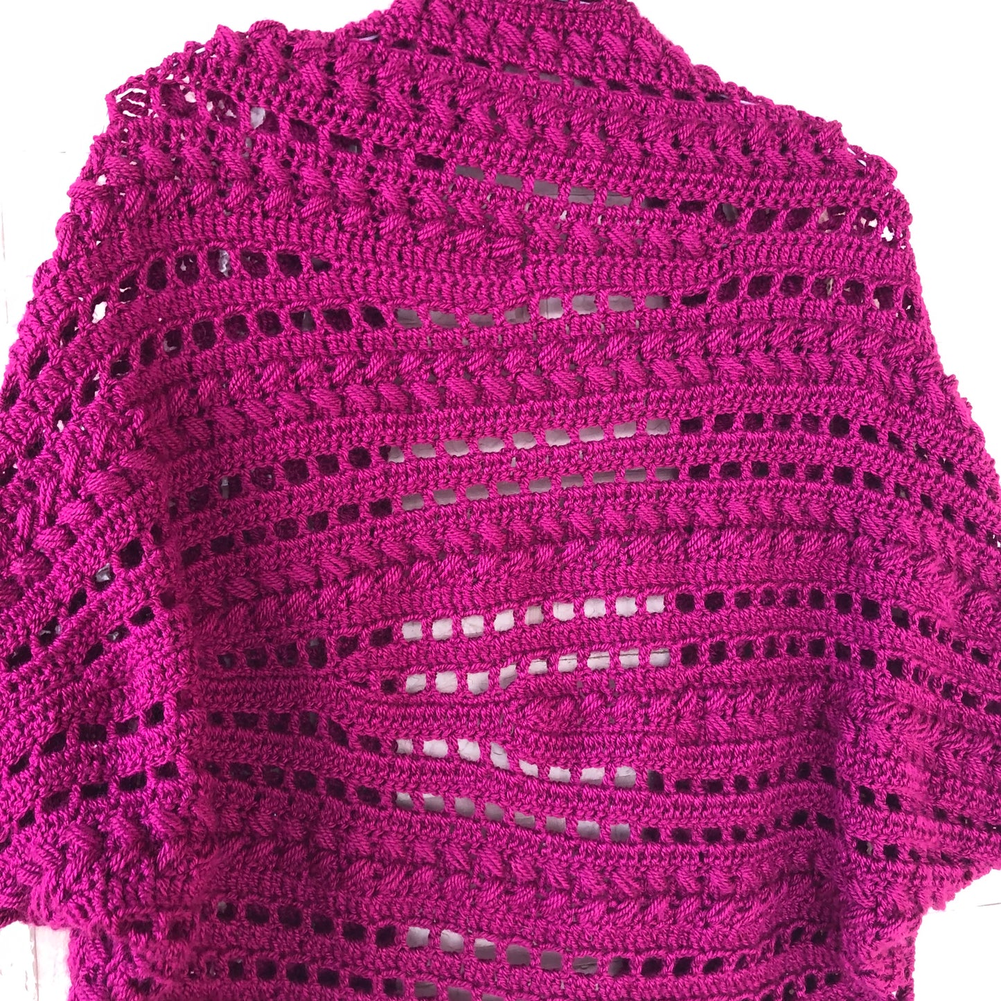 Cocoon Cardigan Crochet | Wool Shrug Women’s | Bolero Jacket by Garust