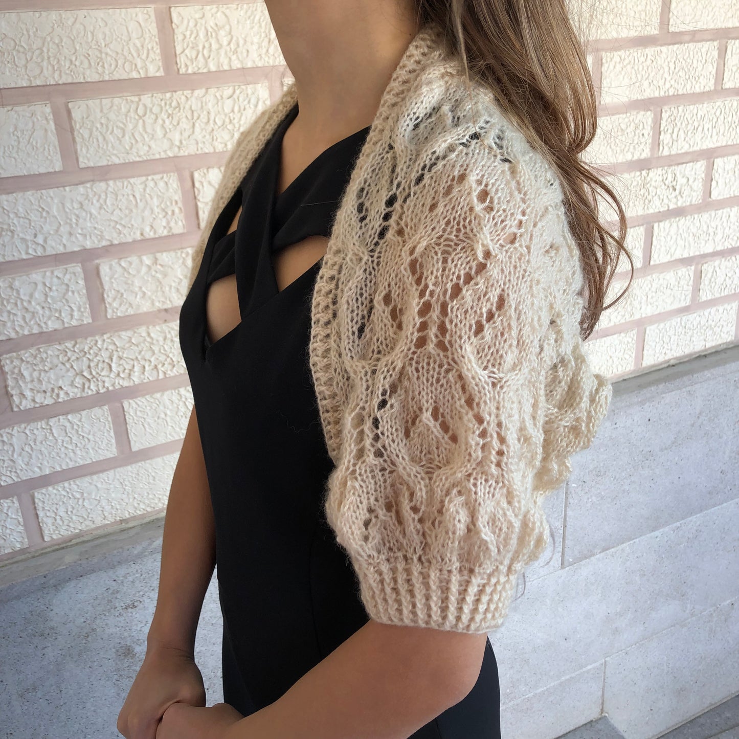 Wedding Bolero Shrug | Mohair Dress Cover Up by Garust