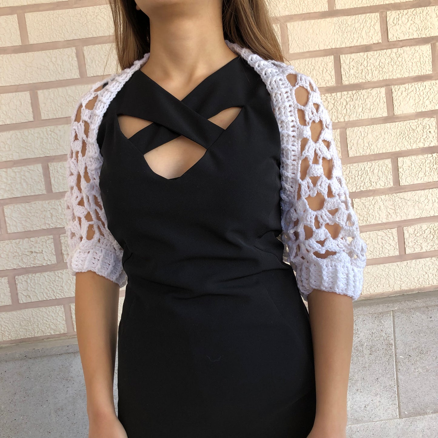 Wedding Bolero Shrug | Lace Bridal Cover Up | Bridal Shrug by Garust