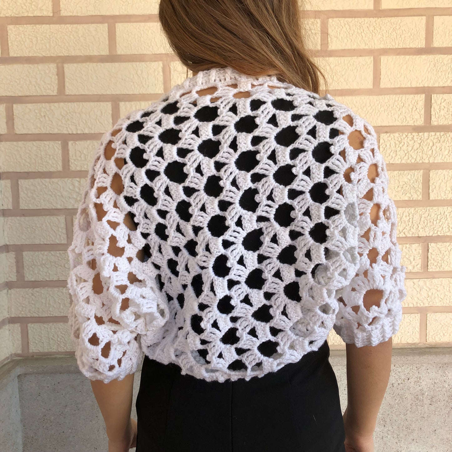 Wedding Bolero Shrug | Lace Bridal Cover Up | Bridal Shrug by Garust