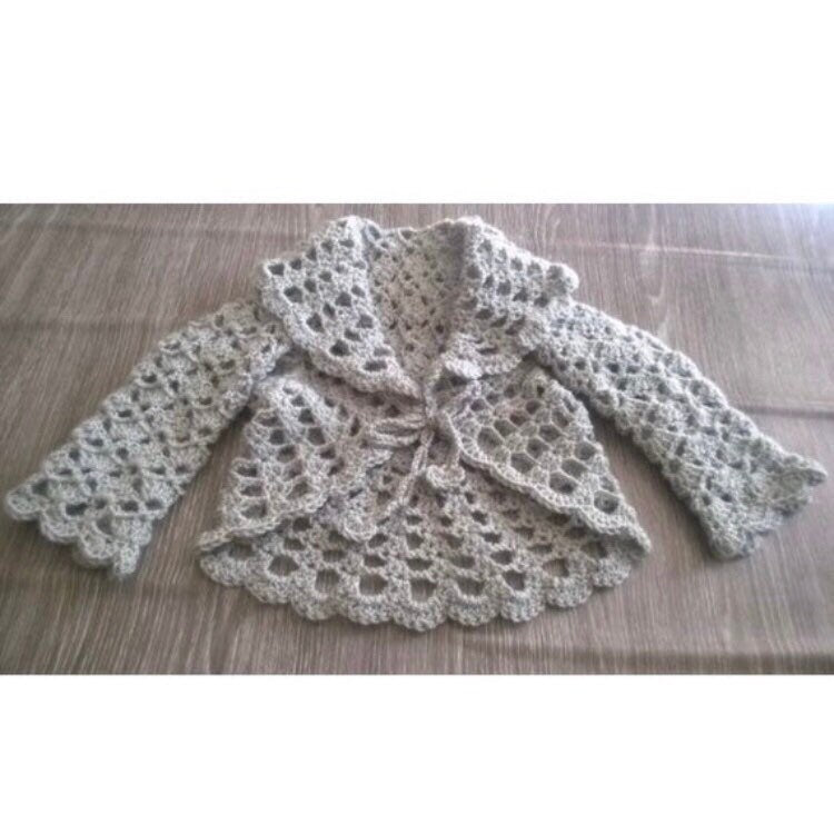 Baby girl cardigan Crochet baby sweater pattern Crochet cardigan bolero pattern Crochet shrug jacket baby pattern Baby crochet top pattern