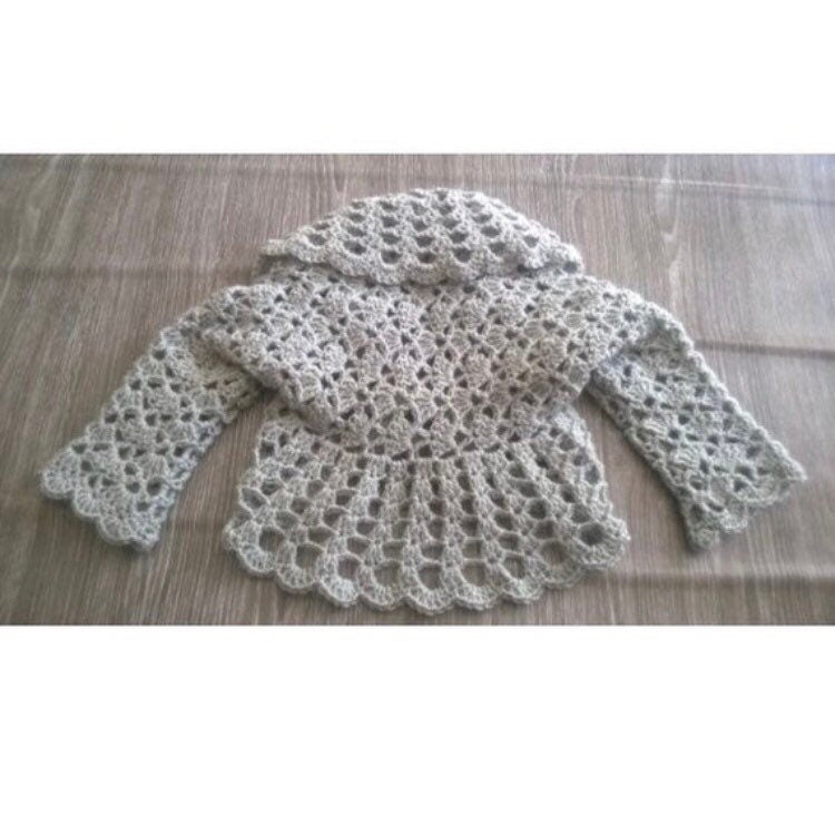 Baby girl cardigan Crochet baby sweater pattern Crochet cardigan bolero pattern Crochet shrug jacket baby pattern Baby crochet top pattern