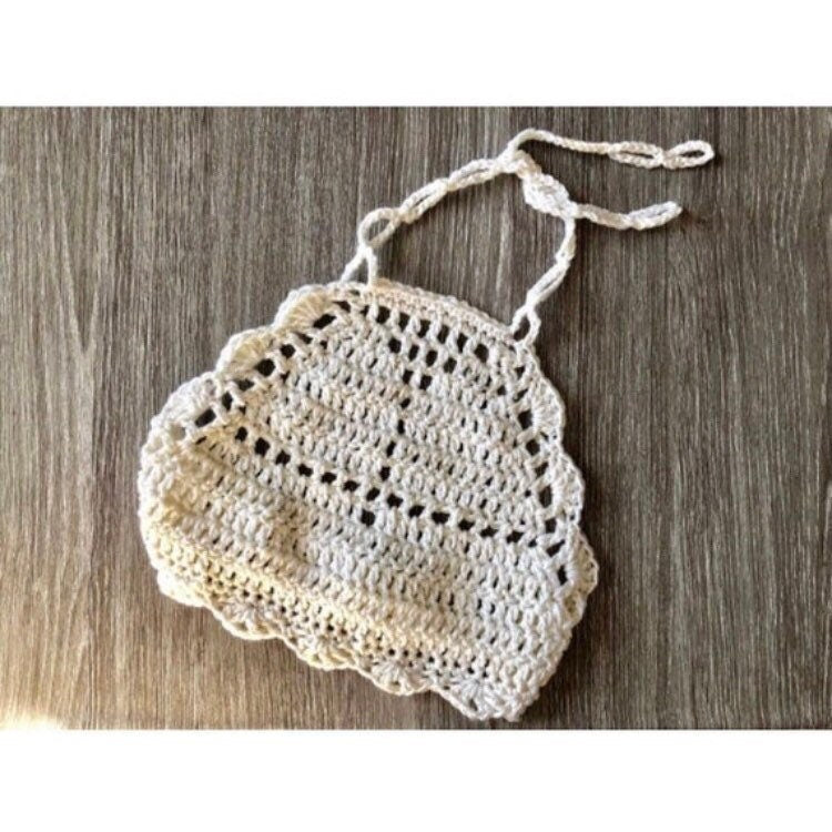 Baby crochet top pattern Crochet halter top Baby girl crop top summer sweater Toddler crochet top pattern Beach Boho baby halter neck top