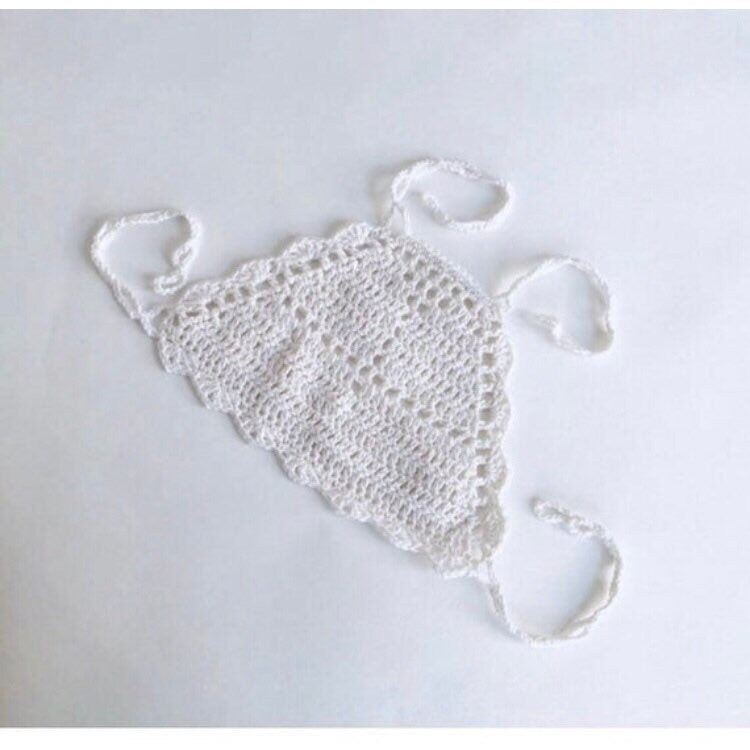 Baby crochet top pattern Crochet halter top Baby girl crop top summer sweater Toddler crochet top pattern Beach Boho baby halter neck top