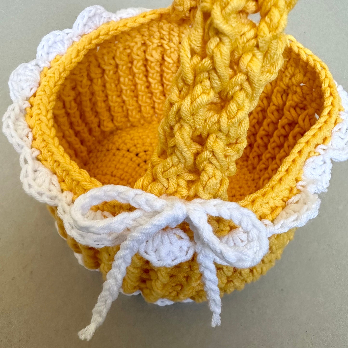 Easter Basket Crochet Pattern Egg Storage Crochet Tutorial by Garust