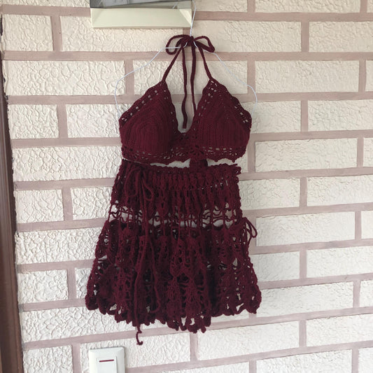 Garust Festival Two Piece Skirt Set Outfit Women’s