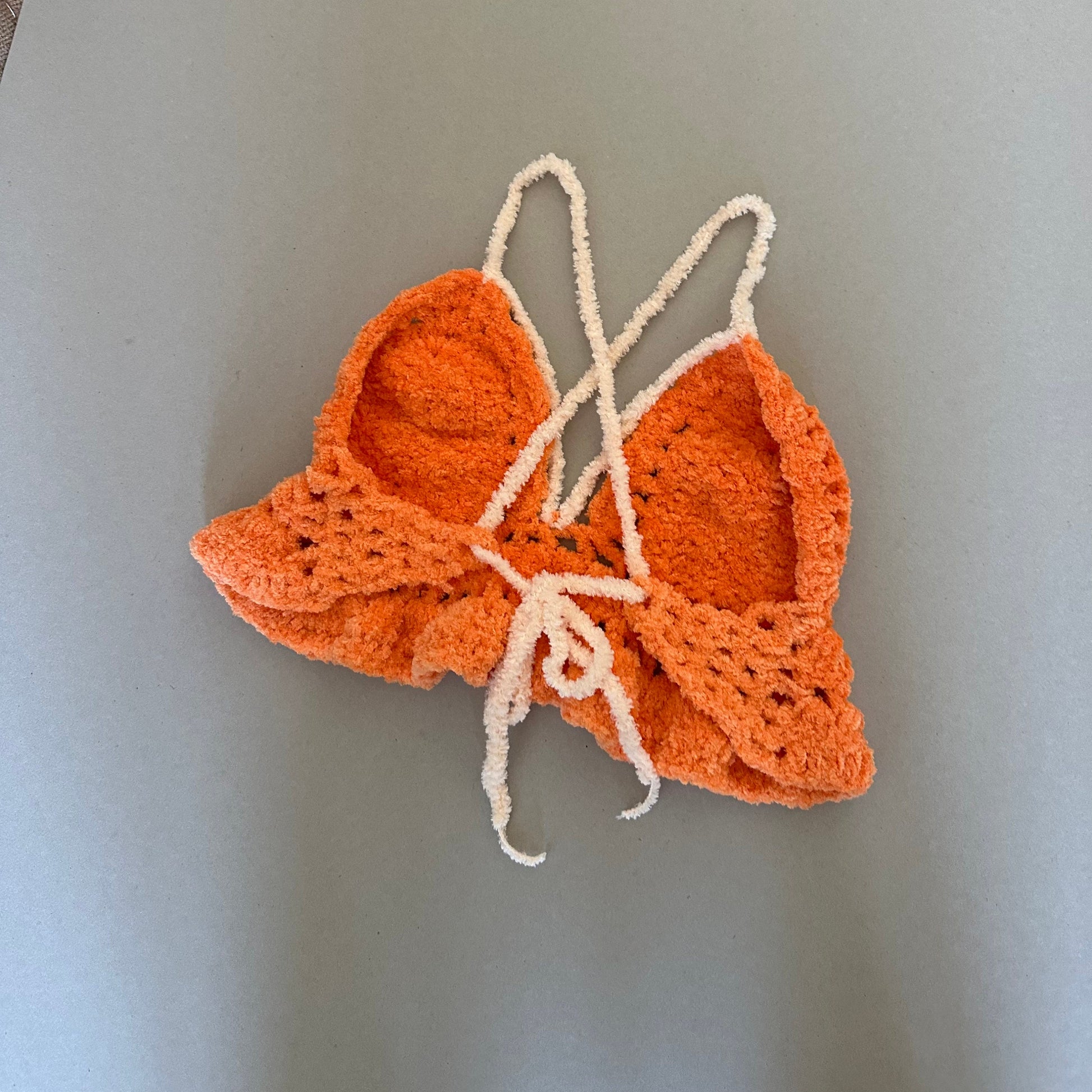 Festival Crochet Plushie Crop Top by Garust