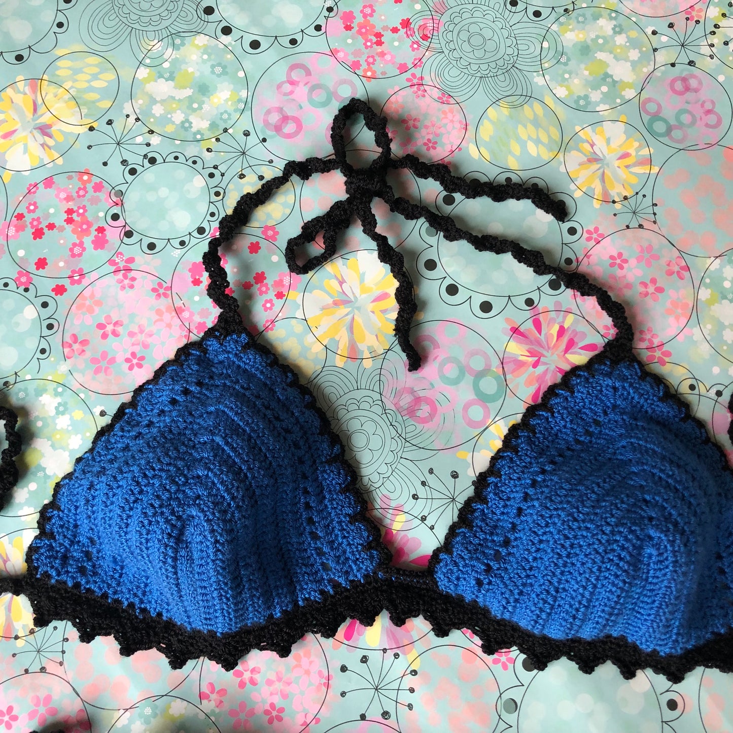Two-Piece Crochet Bikini | Bohemian Swimwear for Vacations & Festivals by Garust