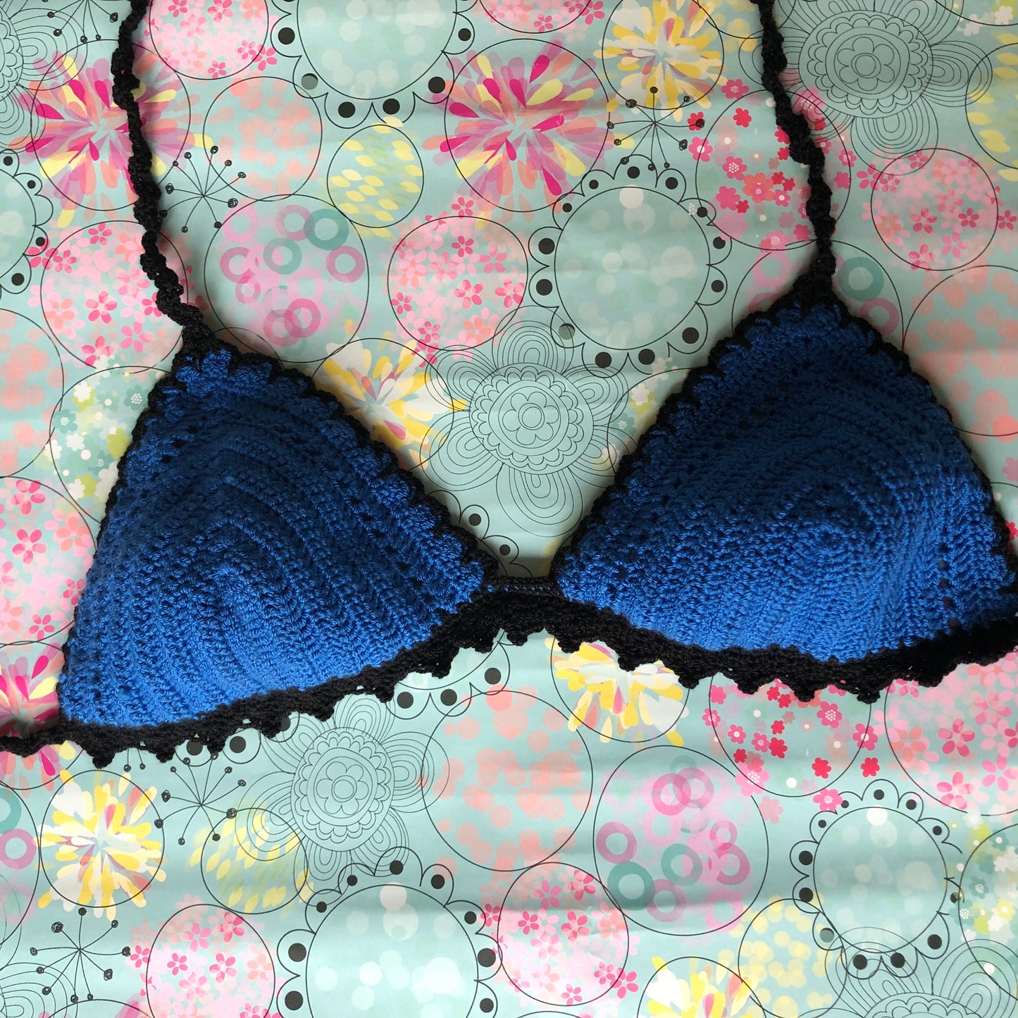 Two-Piece Crochet Bikini | Bohemian Swimwear for Vacations & Festivals by Garust