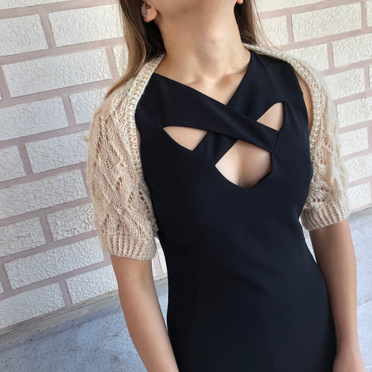Wedding Bolero Shrug | Mohair Dress Cover Up by Garust