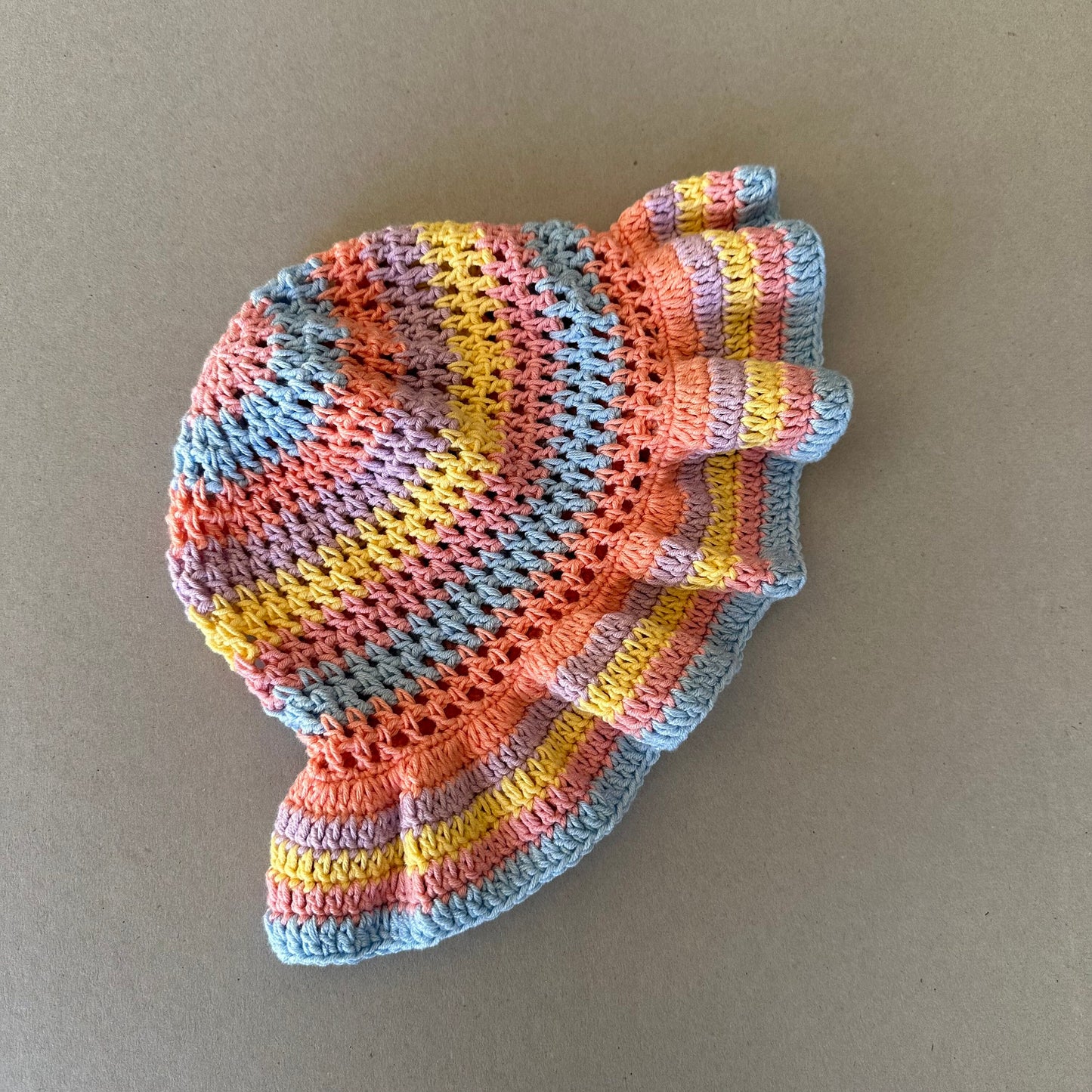Pastel Panama Hat Striped by Garust