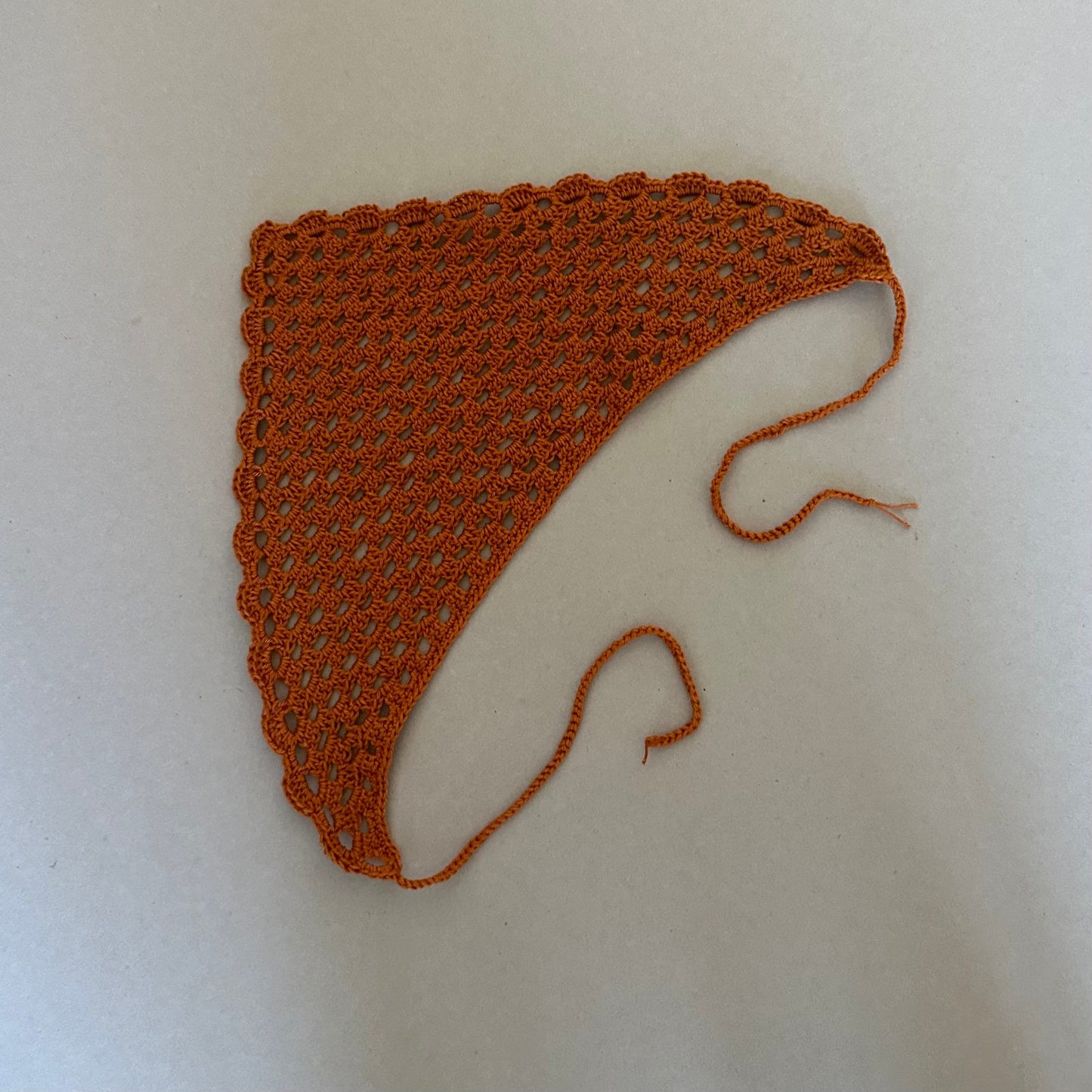 Crochet Bandana Headpiece by Garust