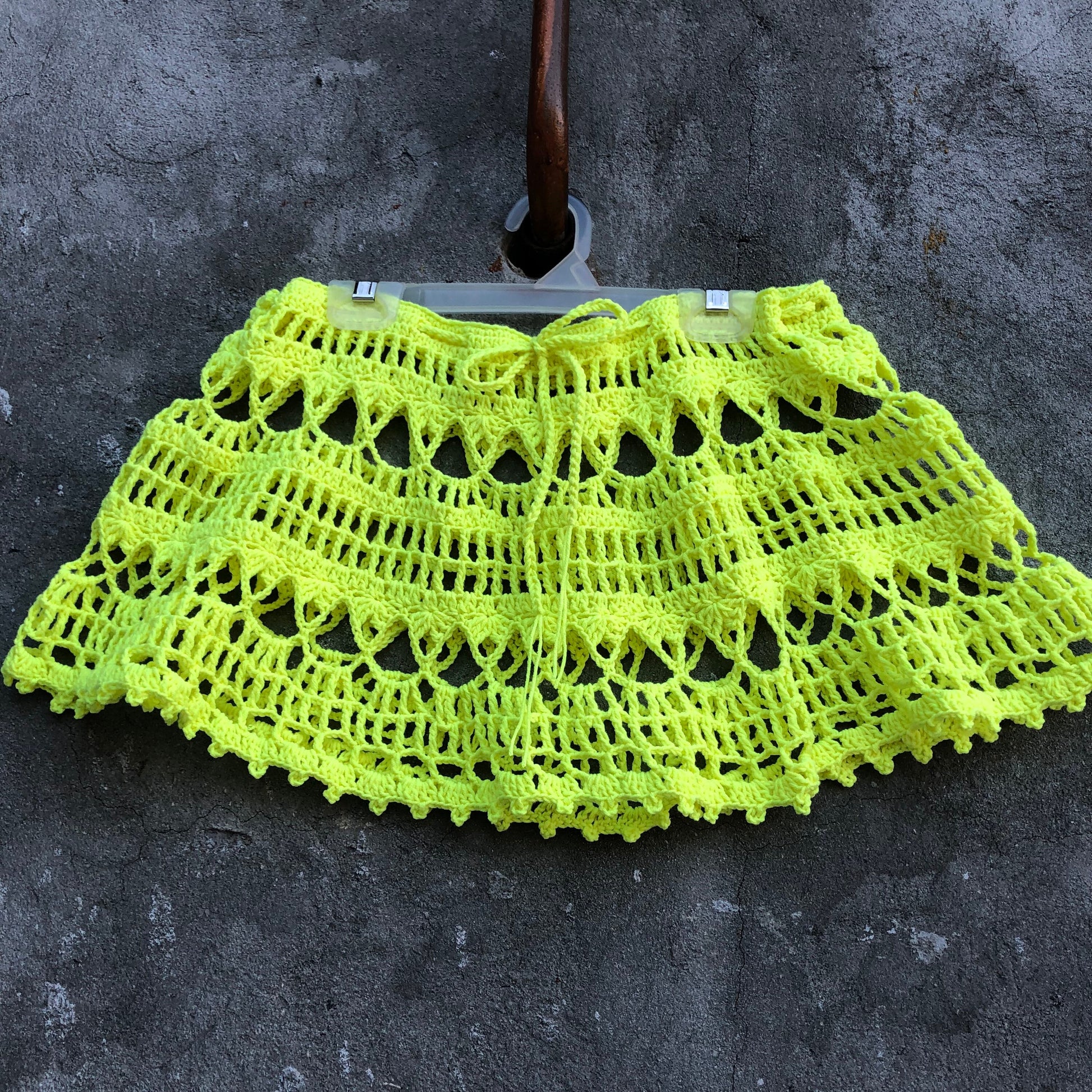 Crochet beach skirt pattern 3 sizes XS S M Crochet skirt woman Fishnet micro mini skirt Beach cover up lace skirt Cover up mesh swim skirt