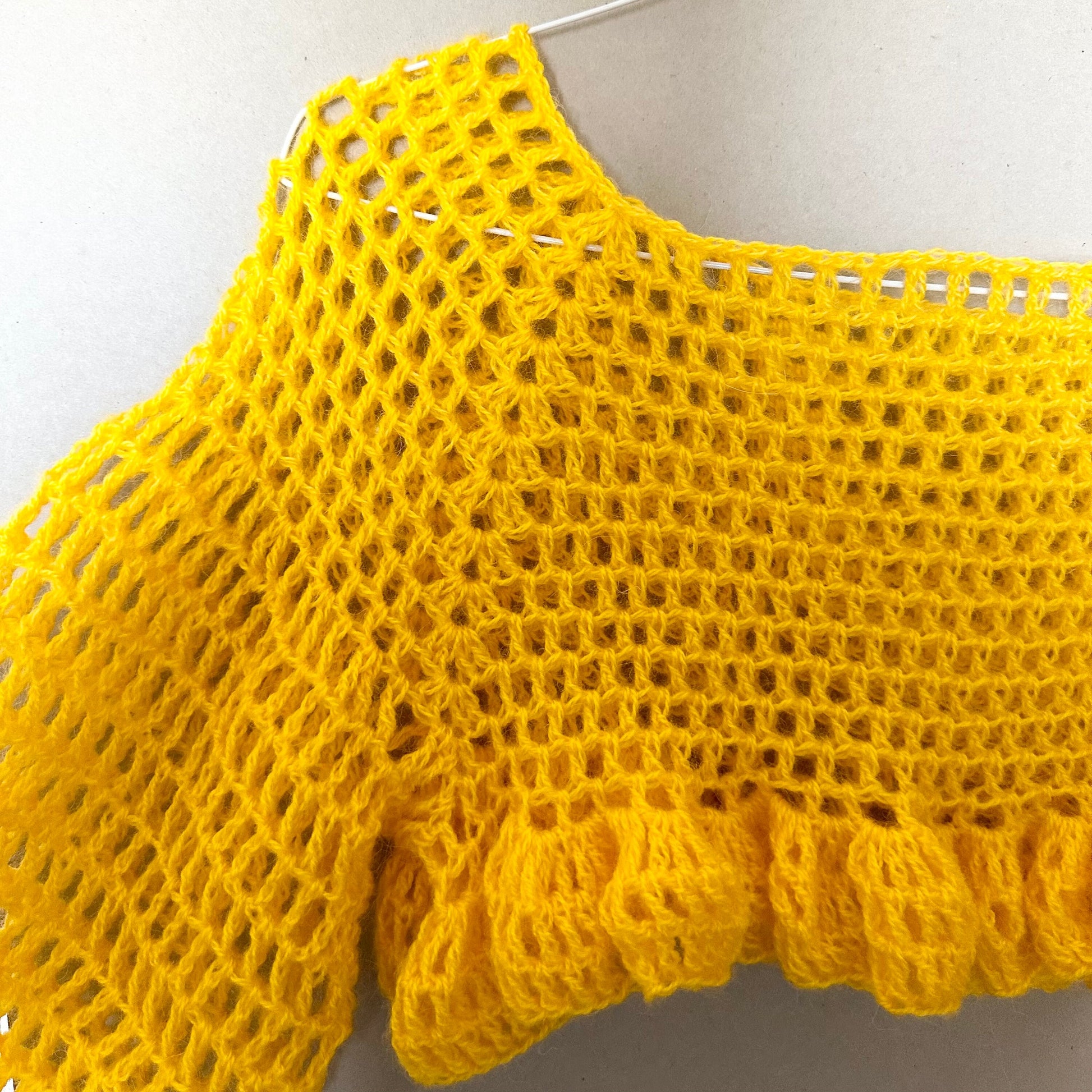 CROCHET PATTERN Top Crochet Sleeves sweater Long sleeve crop top ruffle top pattern Puffy sleeves jumper Cropped sweater Mesh top women